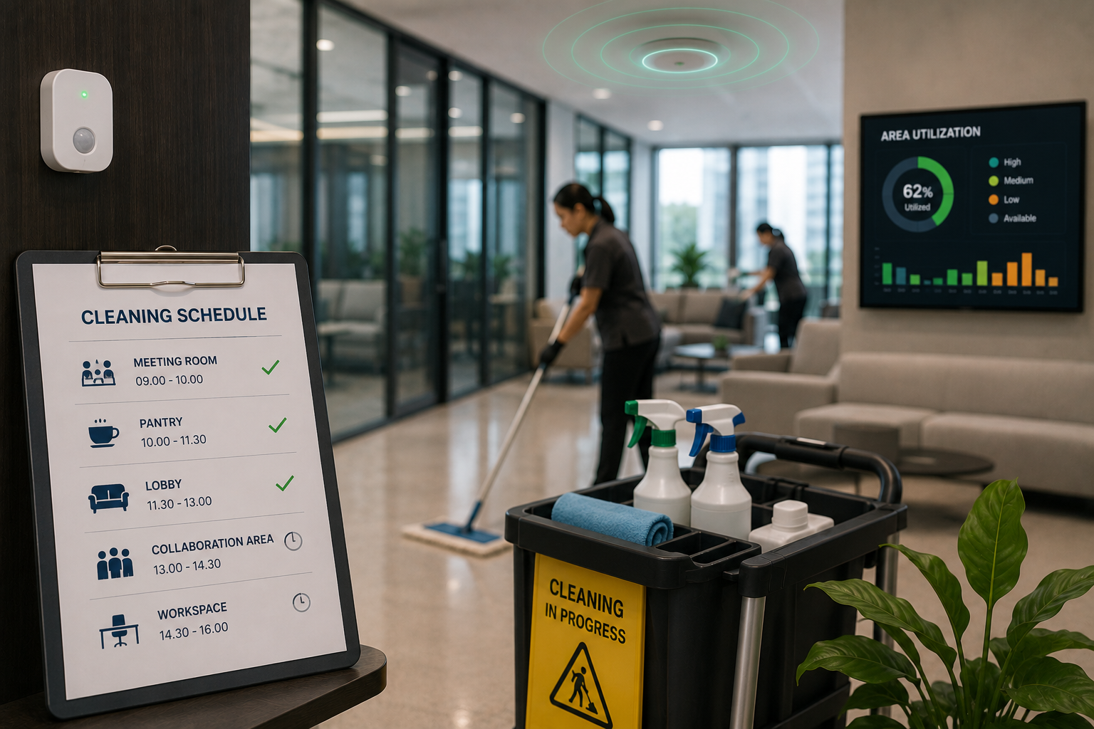 IoT untuk Jadwal Cleaning Service yang Lebih Terarah